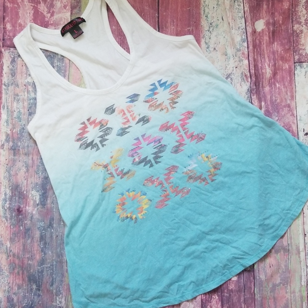 Aztec type tank top